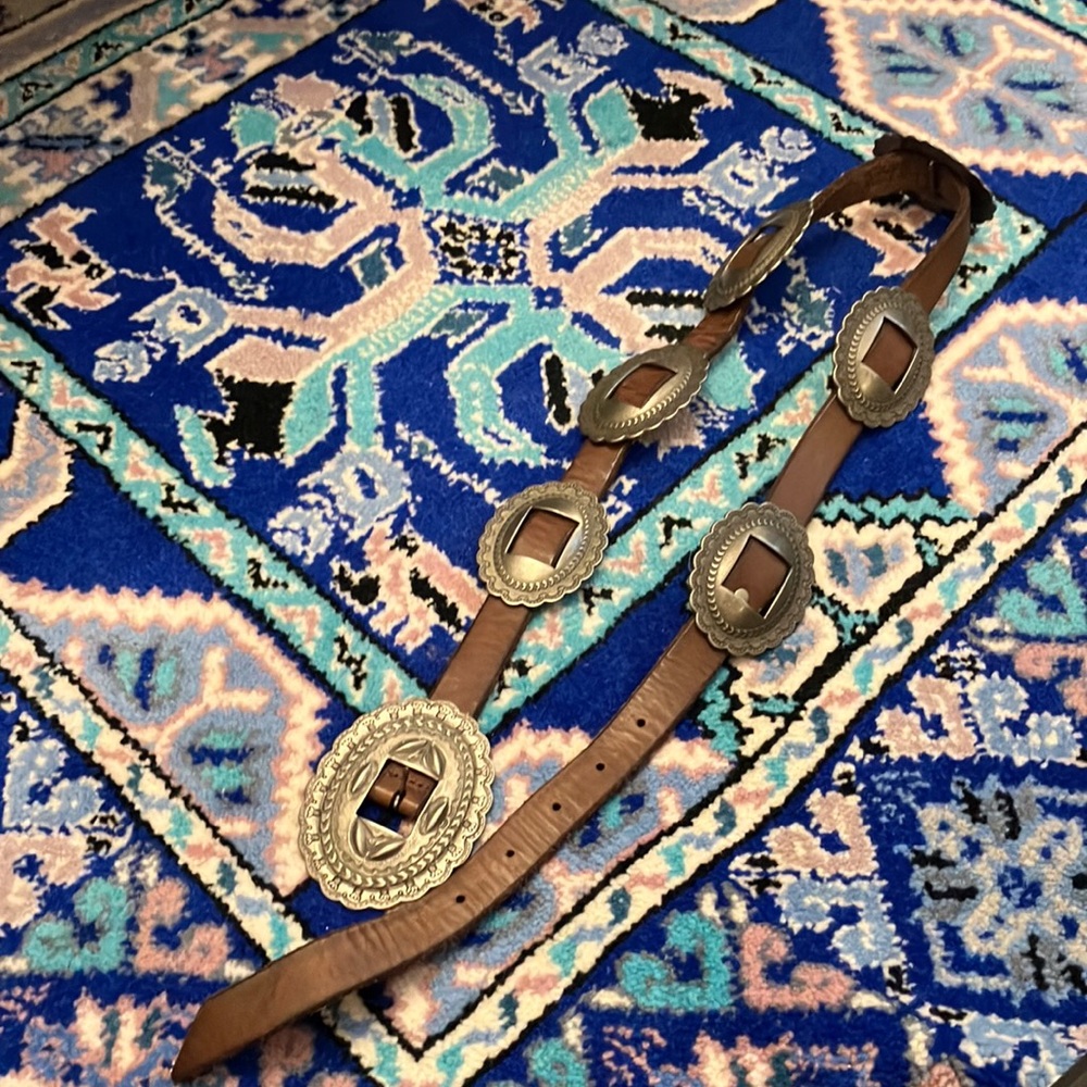 RL Denim & Supply small concho belt